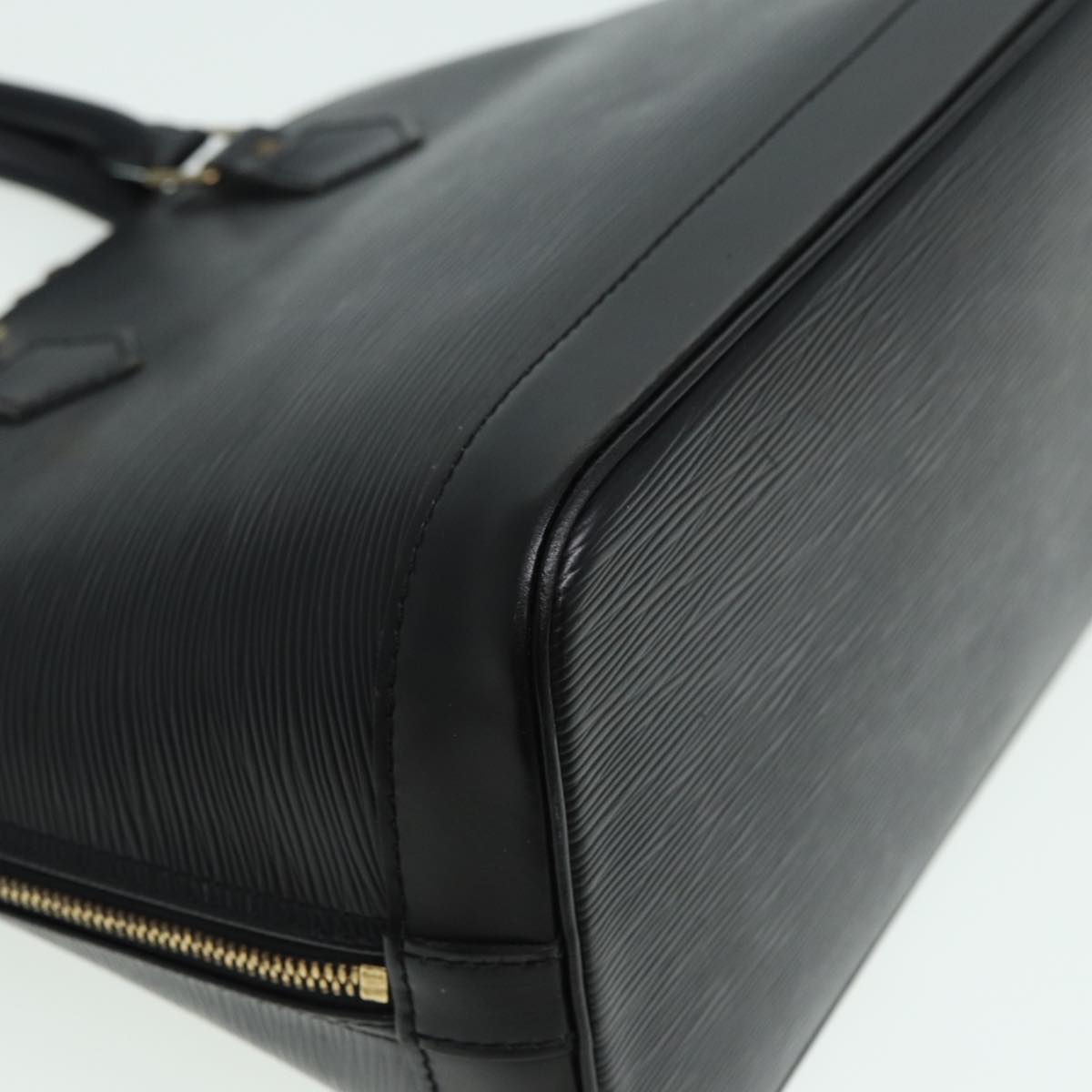 LOUIS VUITTON Epi Alma Hand Bag Black M52142 LV 83125