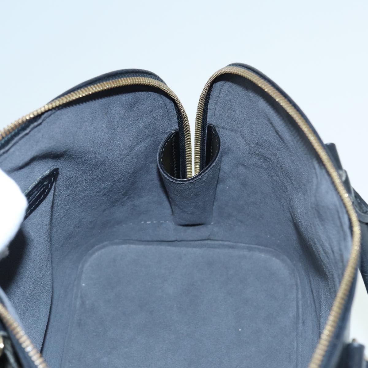 LOUIS VUITTON Epi Alma Hand Bag Black M52142 LV 83125