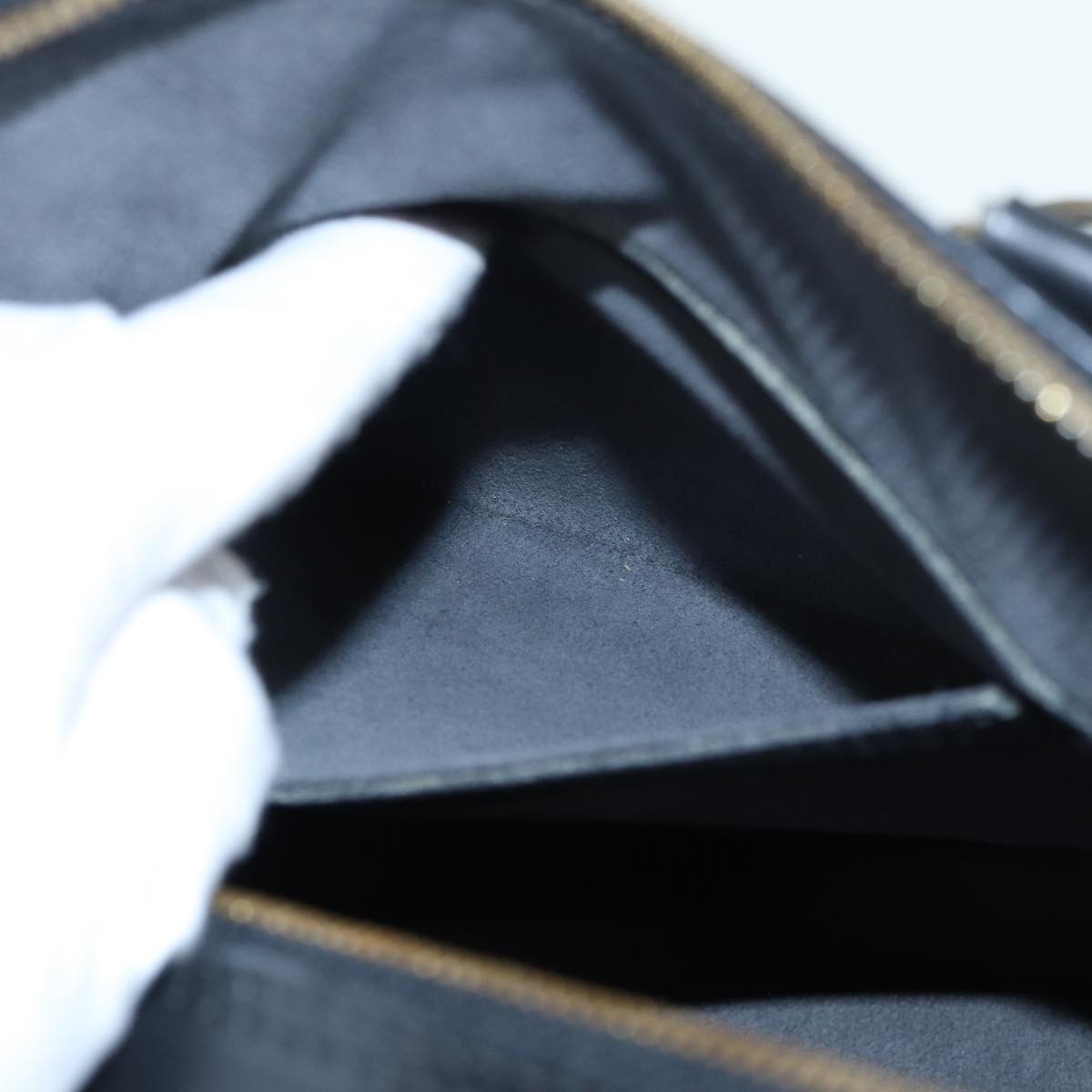 LOUIS VUITTON Epi Alma Hand Bag Black M52142 LV 83125