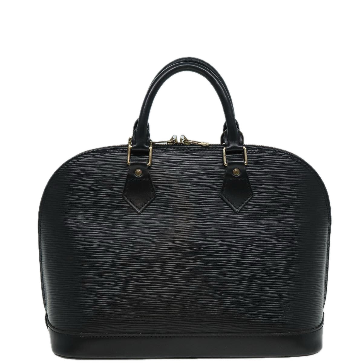LOUIS VUITTON Epi Alma Hand Bag Black M52142 LV 83125