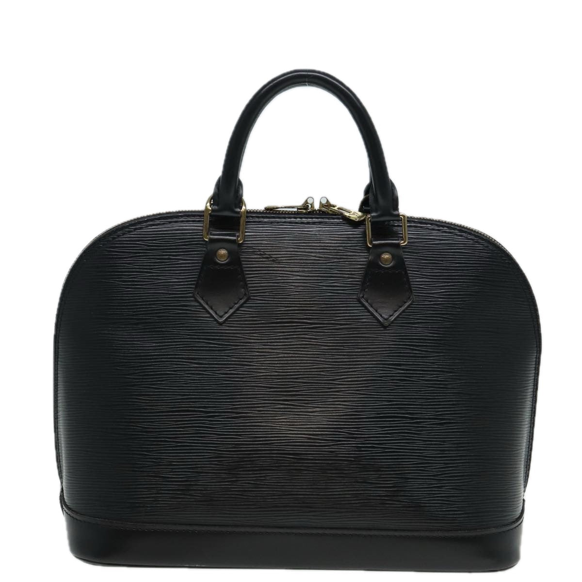 LOUIS VUITTON Epi Alma Hand Bag Black M52142 LV 83125