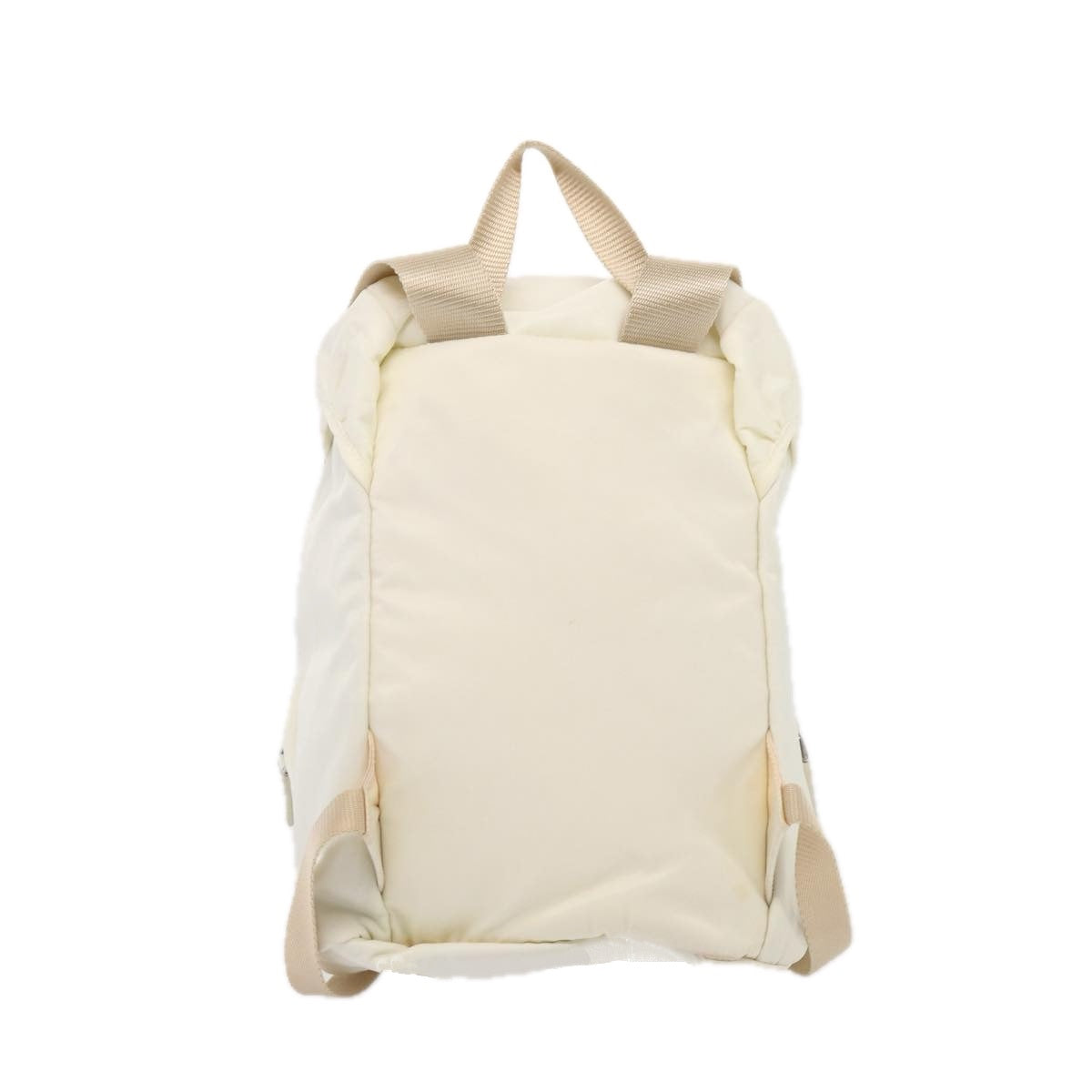 Luxury Prada Backpack Nylon White  83158