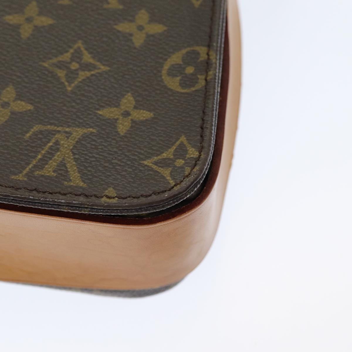 LOUIS VUITTON Monogram Cartouchiere GM Shoulder Bag M51252 LV 83244