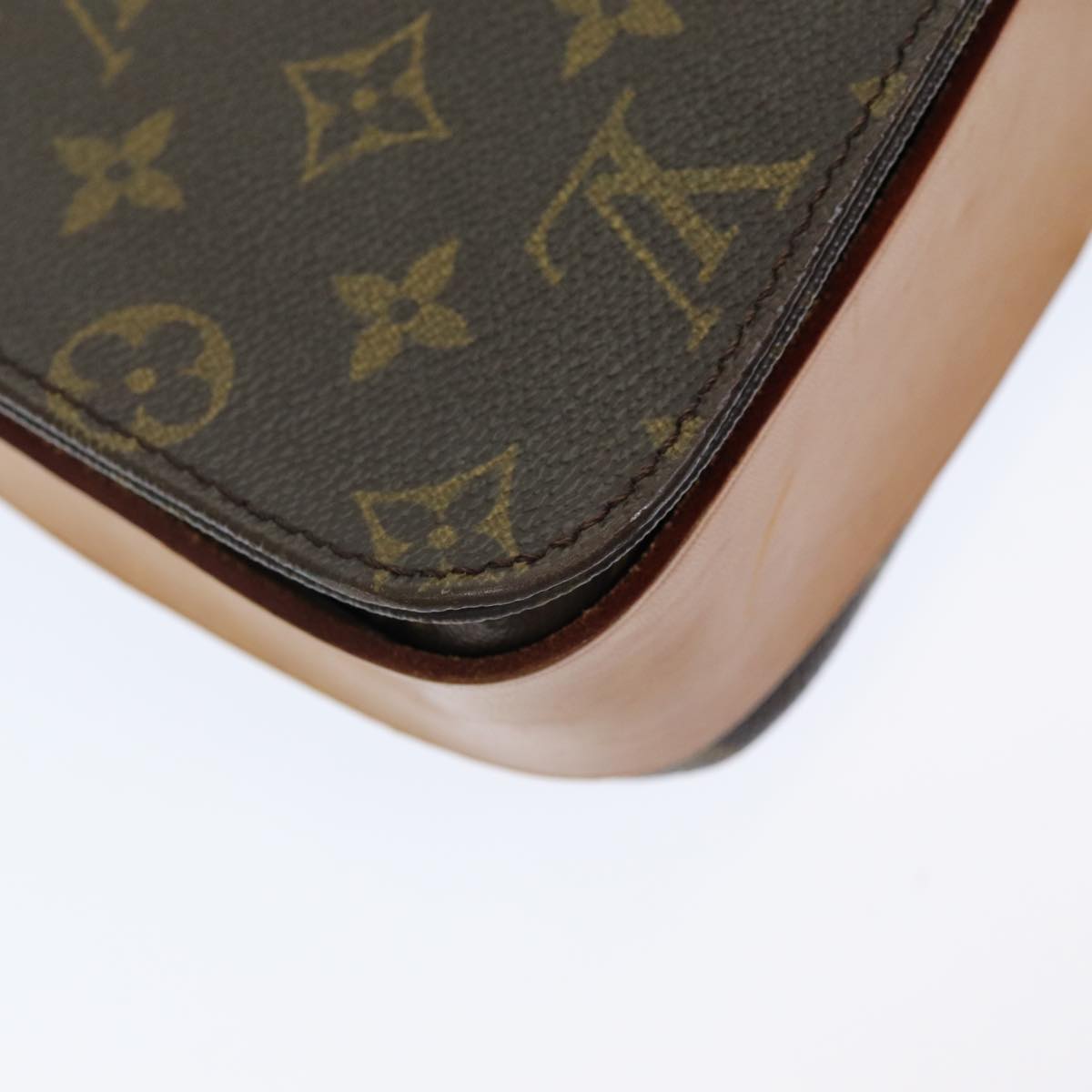 LOUIS VUITTON Monogram Cartouchiere GM Shoulder Bag M51252 LV 83244