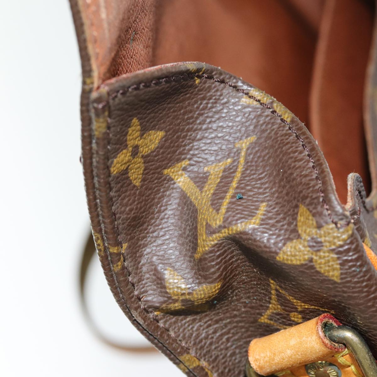 LOUIS VUITTON Monogram Cartouchiere GM Shoulder Bag M51252 LV 83244