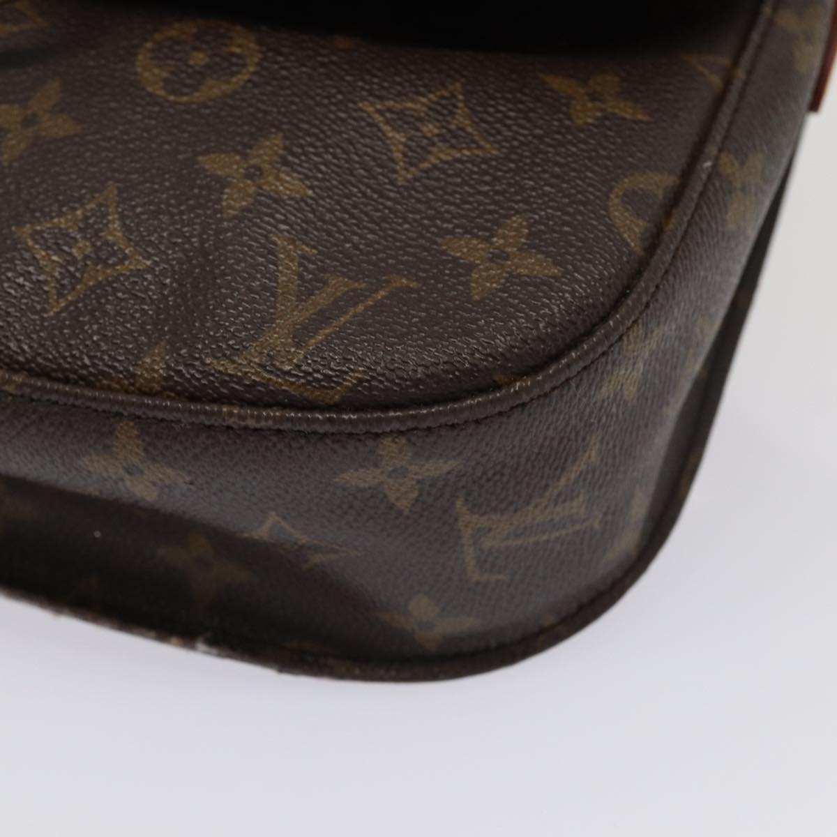 LOUIS VUITTON Monogram Saint Cloud GM Shoulder Bag M51242 LV 83257