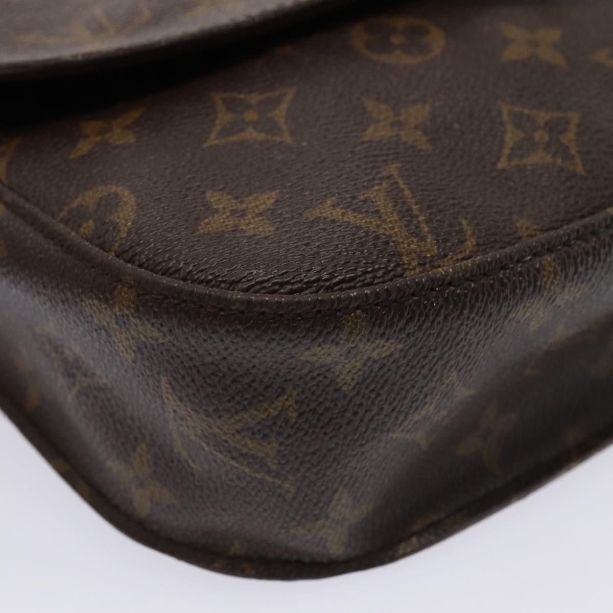 LOUIS VUITTON Monogram Saint Cloud GM Shoulder Bag M51242 LV 83257