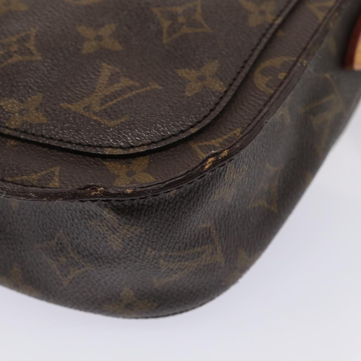 LOUIS VUITTON Monogram Saint Cloud GM Shoulder Bag M51242 LV 83257