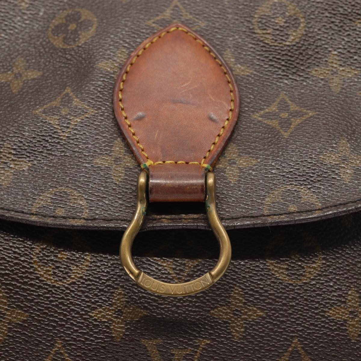 LOUIS VUITTON Monogram Saint Cloud GM Shoulder Bag M51242 LV 83257