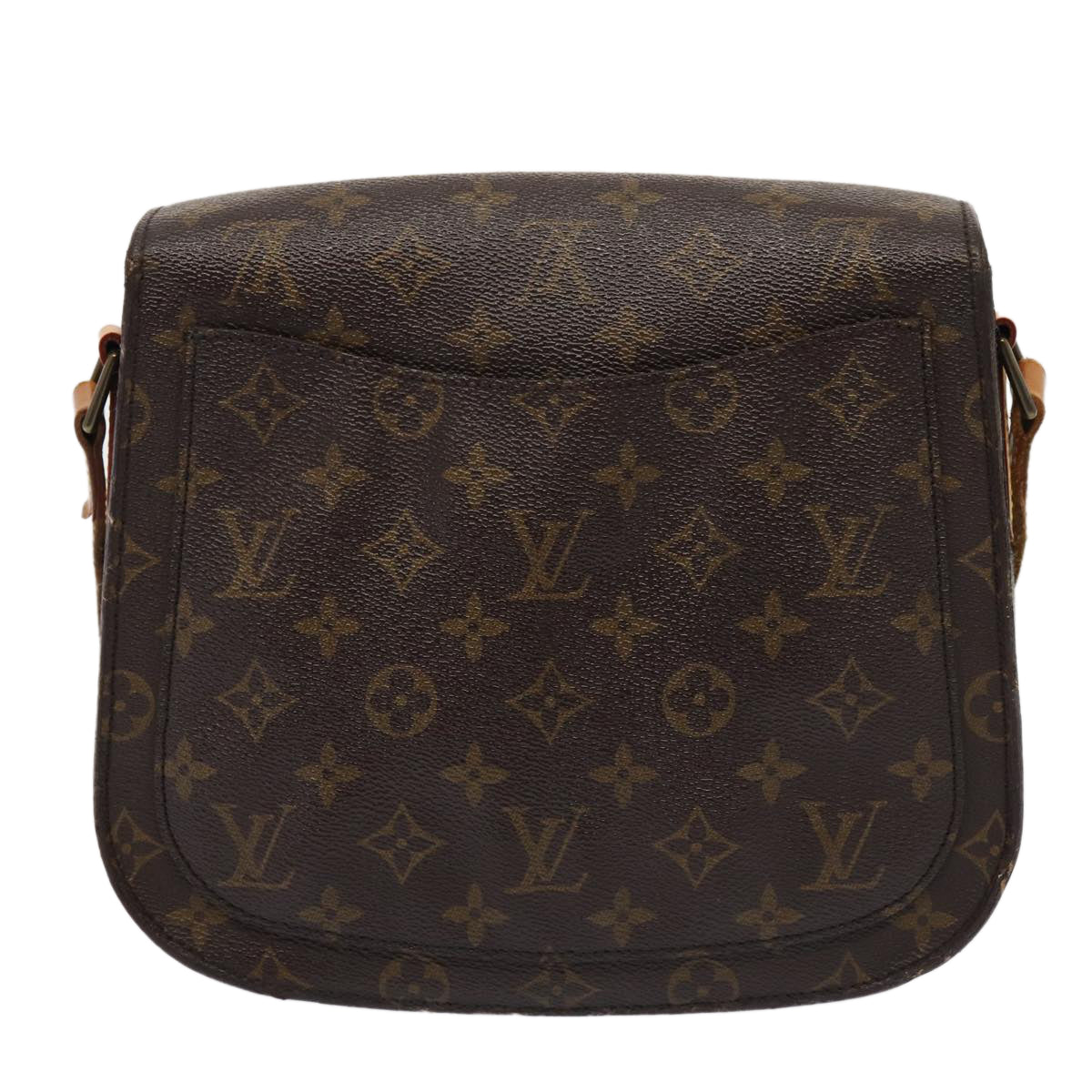 LOUIS VUITTON Monogram Saint Cloud GM Shoulder Bag M51242 LV 83257