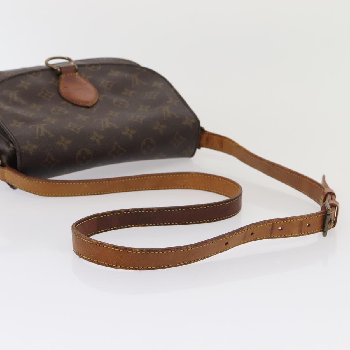 LOUIS VUITTON Monogram Saint Cloud GM Shoulder Bag M51242 LV 83257