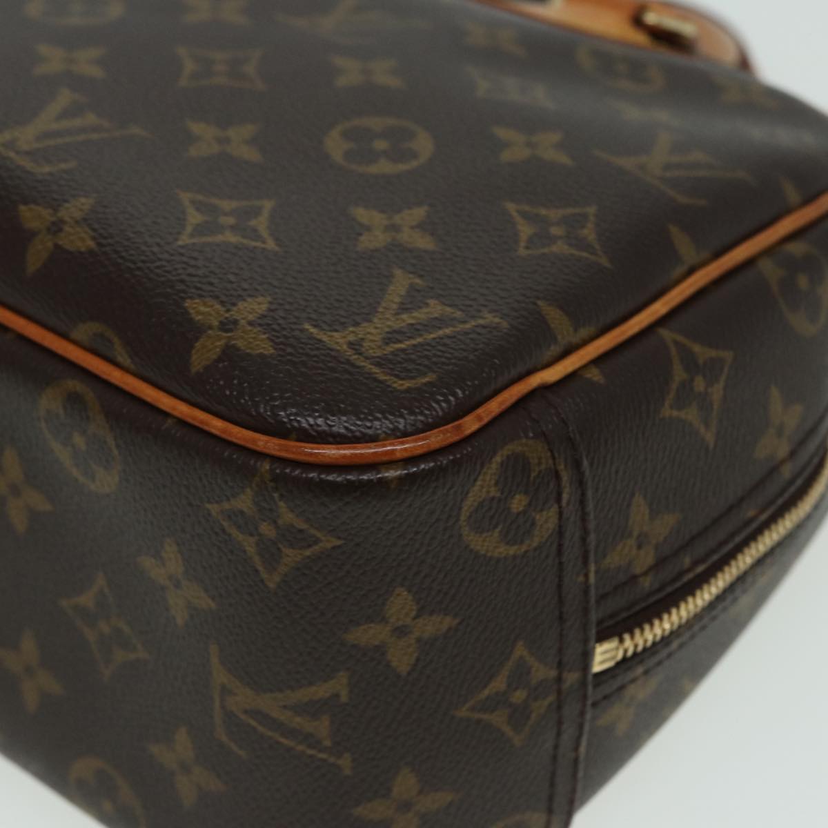 LOUIS VUITTON Monogram Trouville Hand Bag M42228 LV 83258