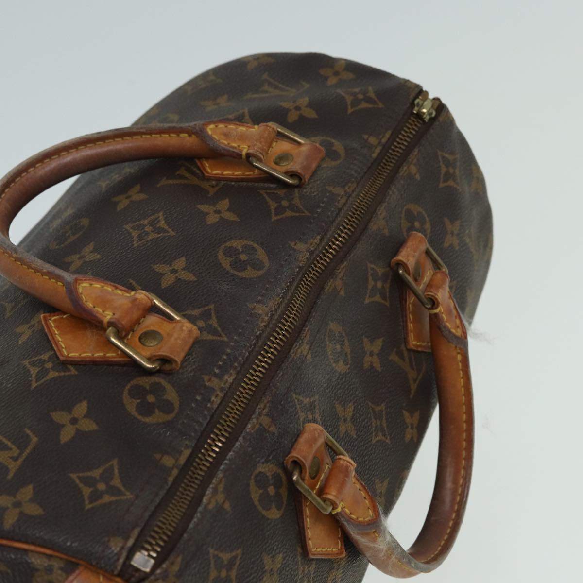 LOUIS VUITTON Monogram Speedy 30 Hand Bag M41526 LV 83267