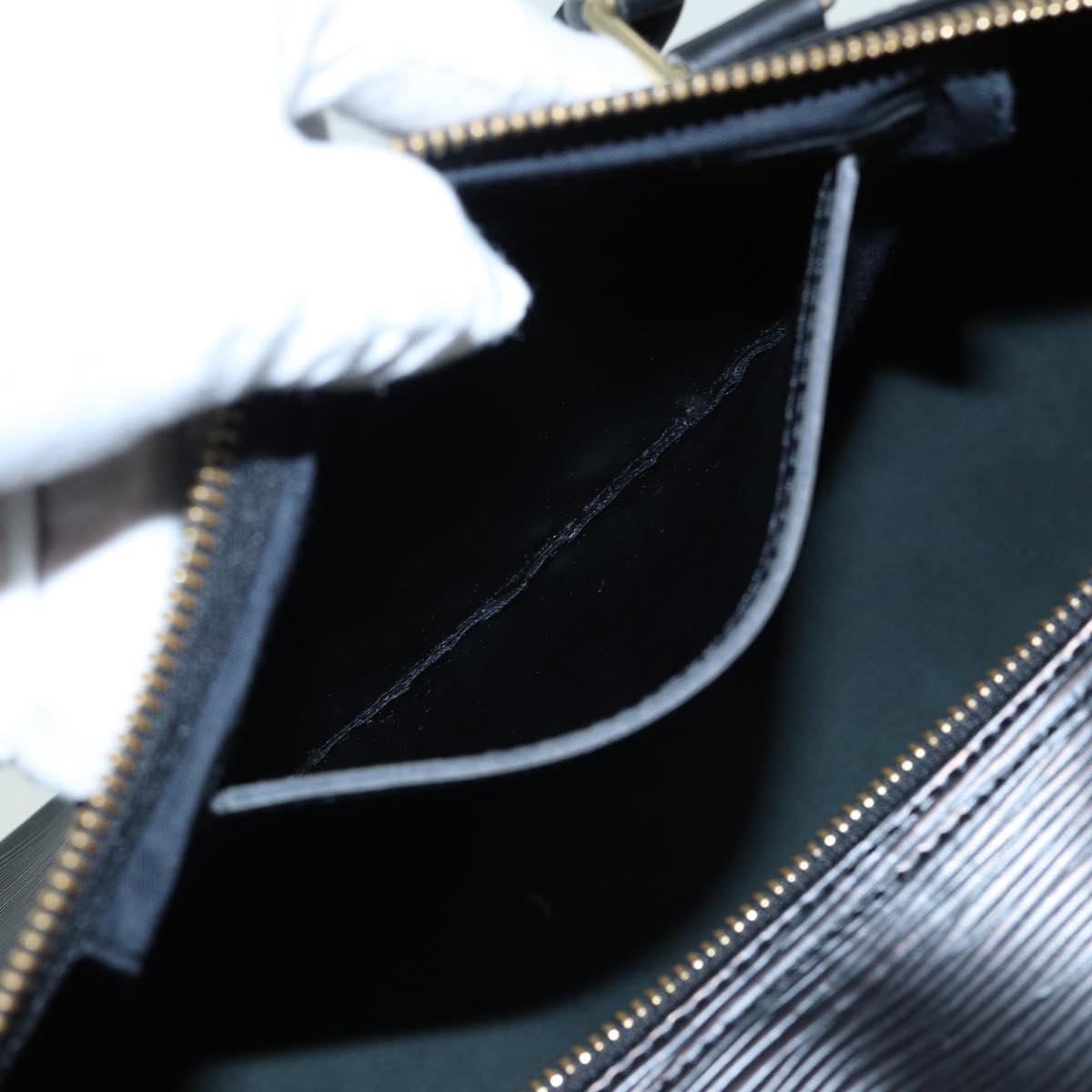LOUIS VUITTON Epi Speedy 35 Hand Bag Black M42992 LV 83272