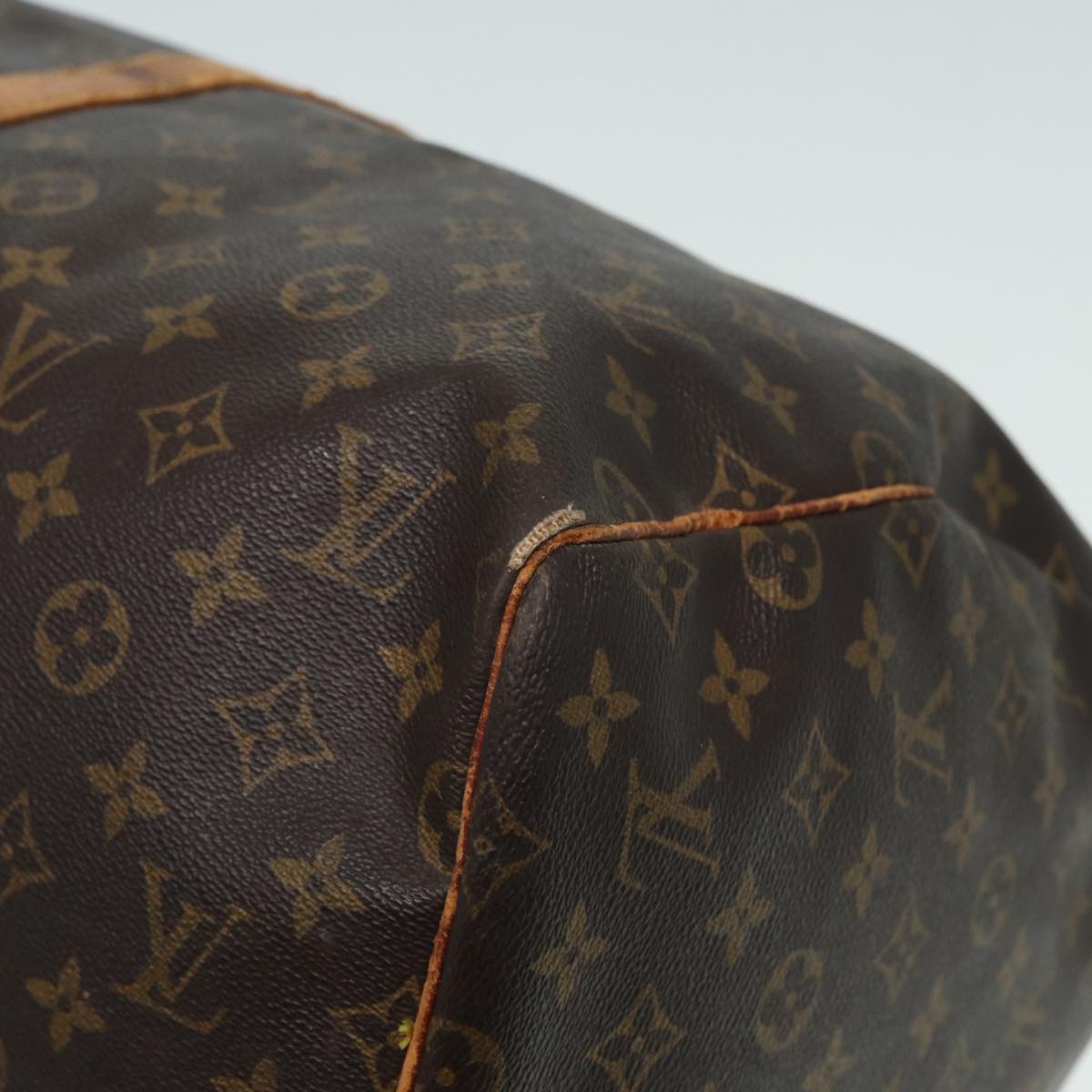 LOUIS VUITTON Monogram Keepall 55 Boston Bag M41424 LV 83281