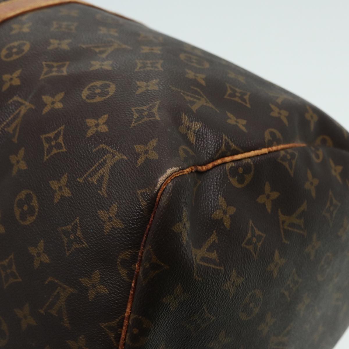 LOUIS VUITTON Monogram Keepall 55 Boston Bag M41424 LV 83281
