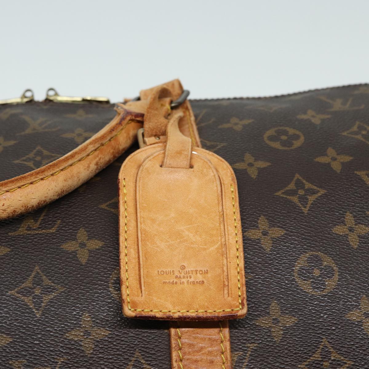 LOUIS VUITTON Monogram Keepall 55 Boston Bag M41424 LV 83281