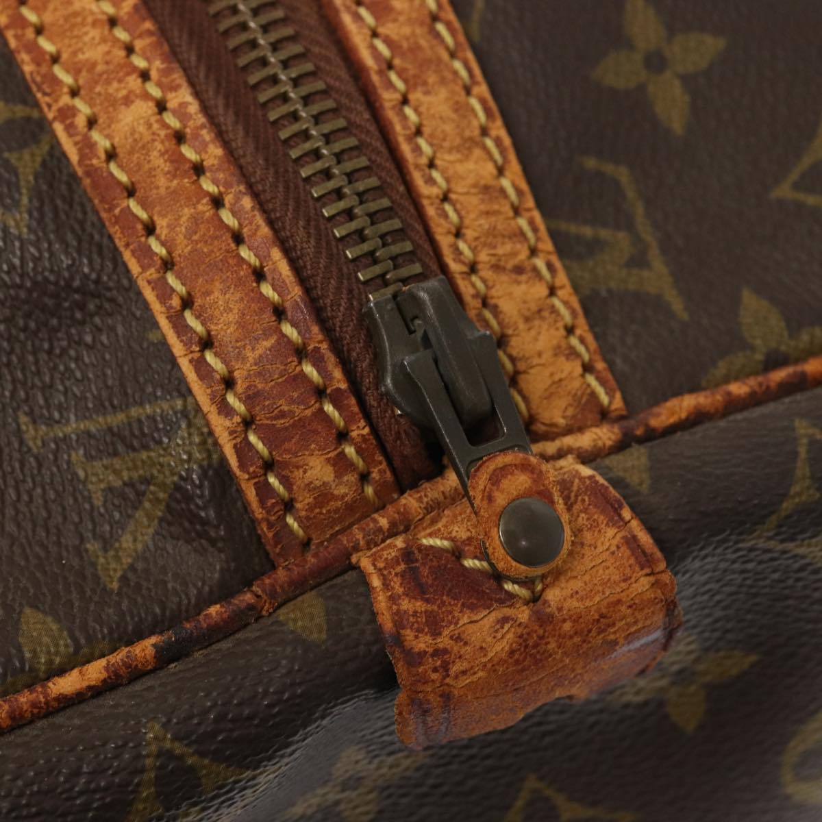 LOUIS VUITTON Monogram Sac Souple 45 Boston Bag M41624 LV 83292