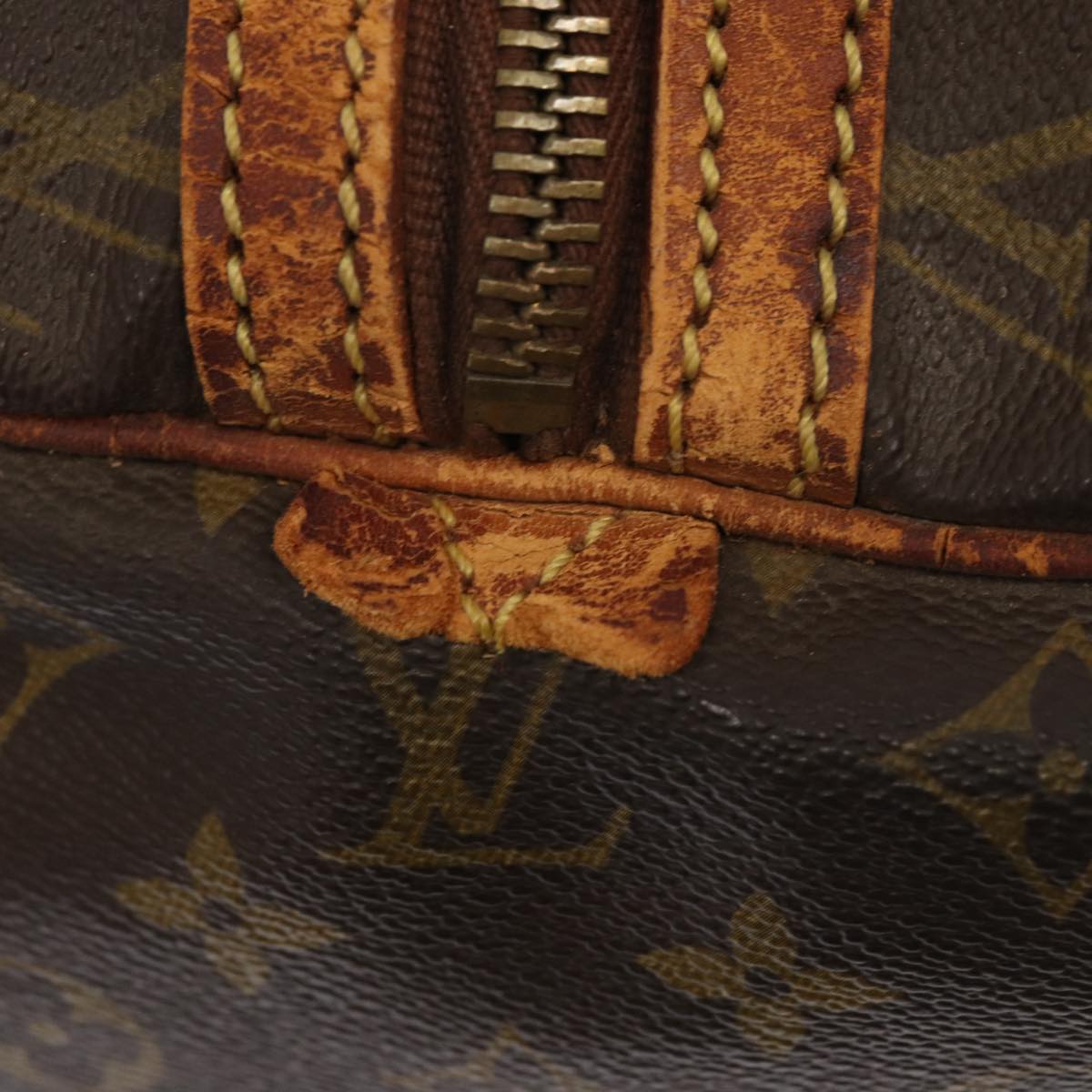 LOUIS VUITTON Monogram Sac Souple 45 Boston Bag M41624 LV 83292