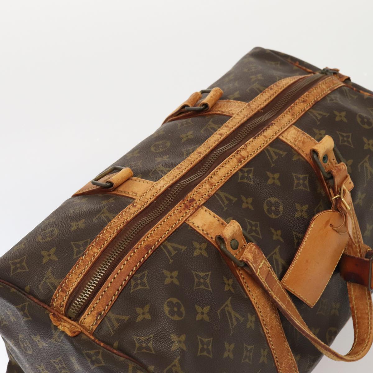 LOUIS VUITTON Monogram Sac Souple 45 Boston Bag M41624 LV 83292
