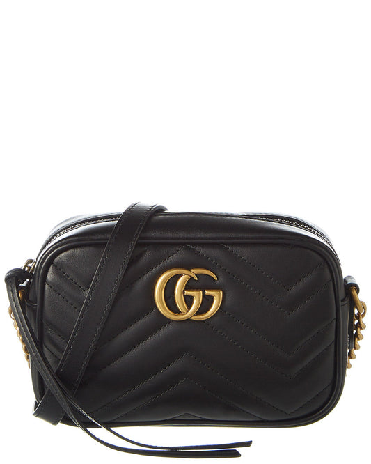 Gucci GG Marmont Matelasse Leather Crossbody