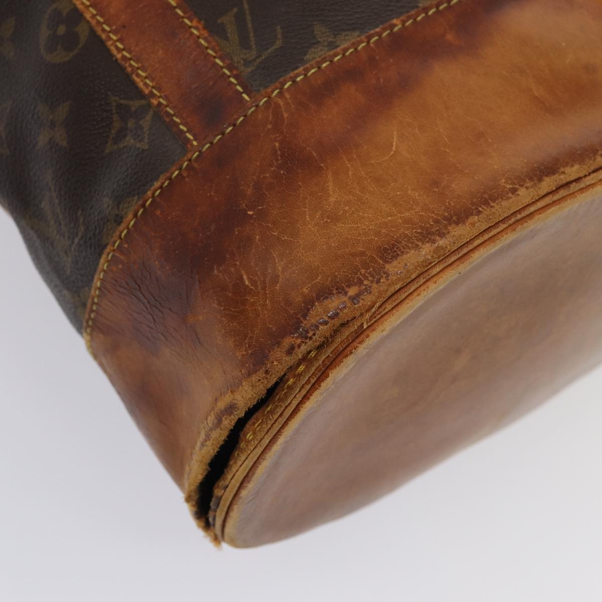 LOUIS VUITTON Monogram Randonnee GM Shoulder Bag M42244 LV 83305