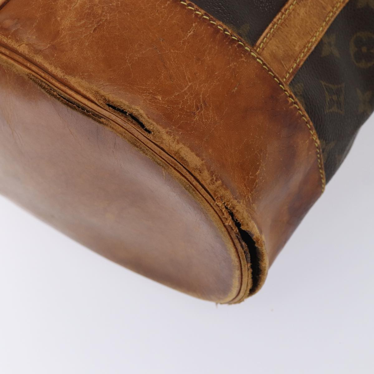 LOUIS VUITTON Monogram Randonnee GM Shoulder Bag M42244 LV 83305