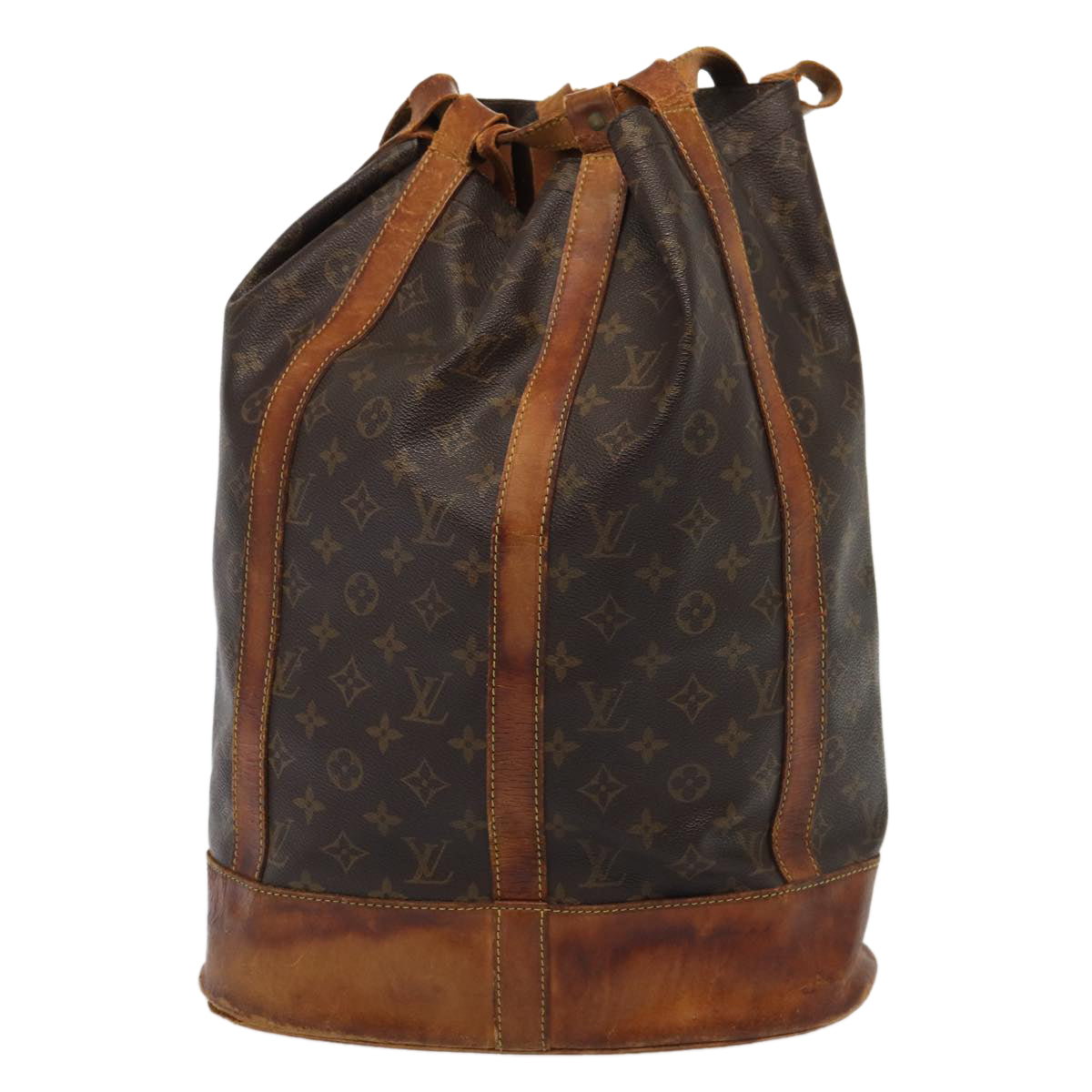 LOUIS VUITTON Monogram Randonnee GM Shoulder Bag M42244 LV 83305