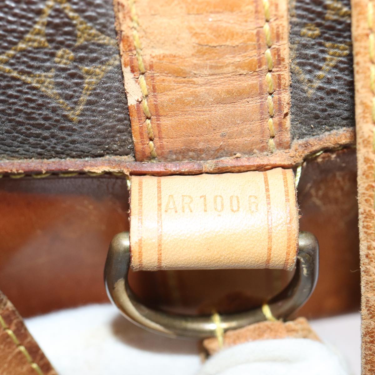 LOUIS VUITTON Monogram Randonnee GM Shoulder Bag M42244 LV 83305