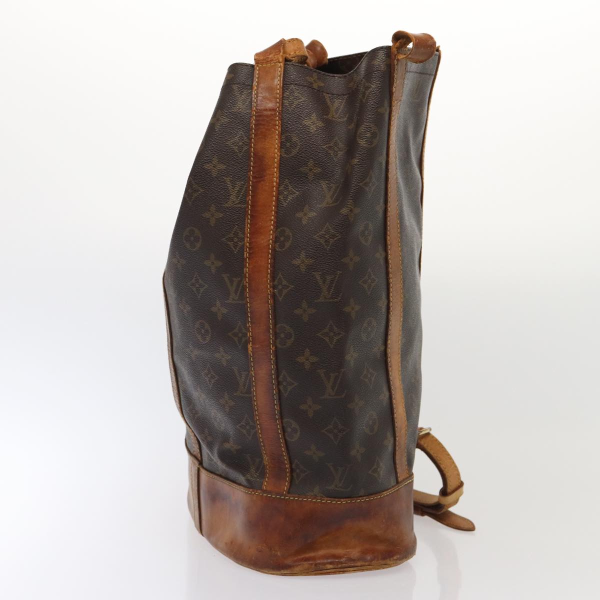 LOUIS VUITTON Monogram Randonnee GM Shoulder Bag M42244 LV 83305