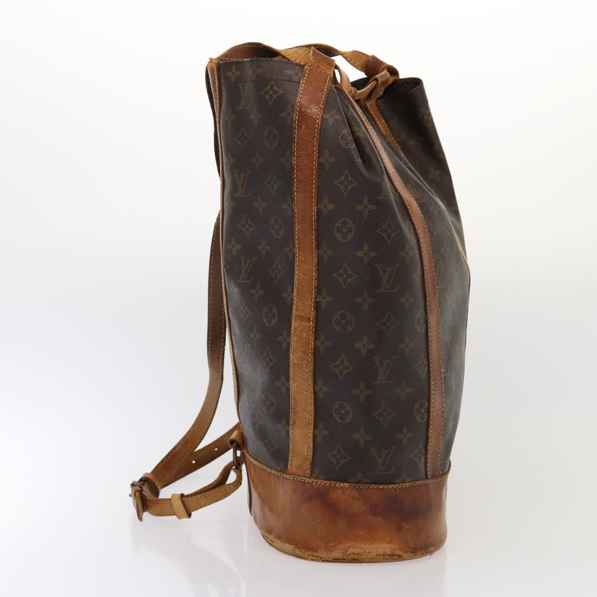 LOUIS VUITTON Monogram Randonnee GM Shoulder Bag M42244 LV 83305