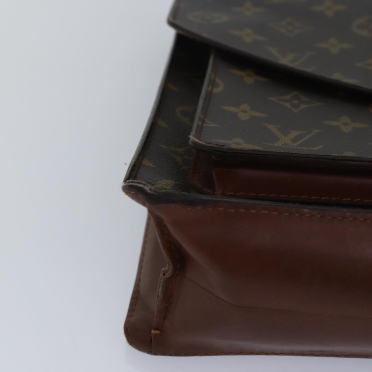 LOUIS VUITTON Monogram Monceau 28 Hand Bag 2way M51185 LV 83308