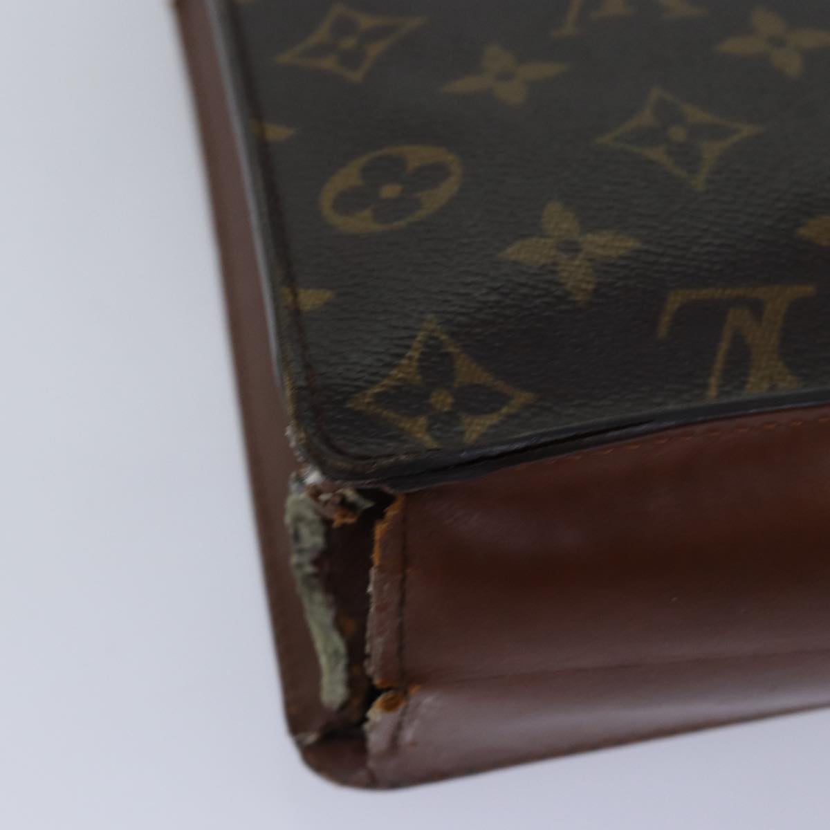 LOUIS VUITTON Monogram Monceau 28 Hand Bag 2way M51185 LV 83308