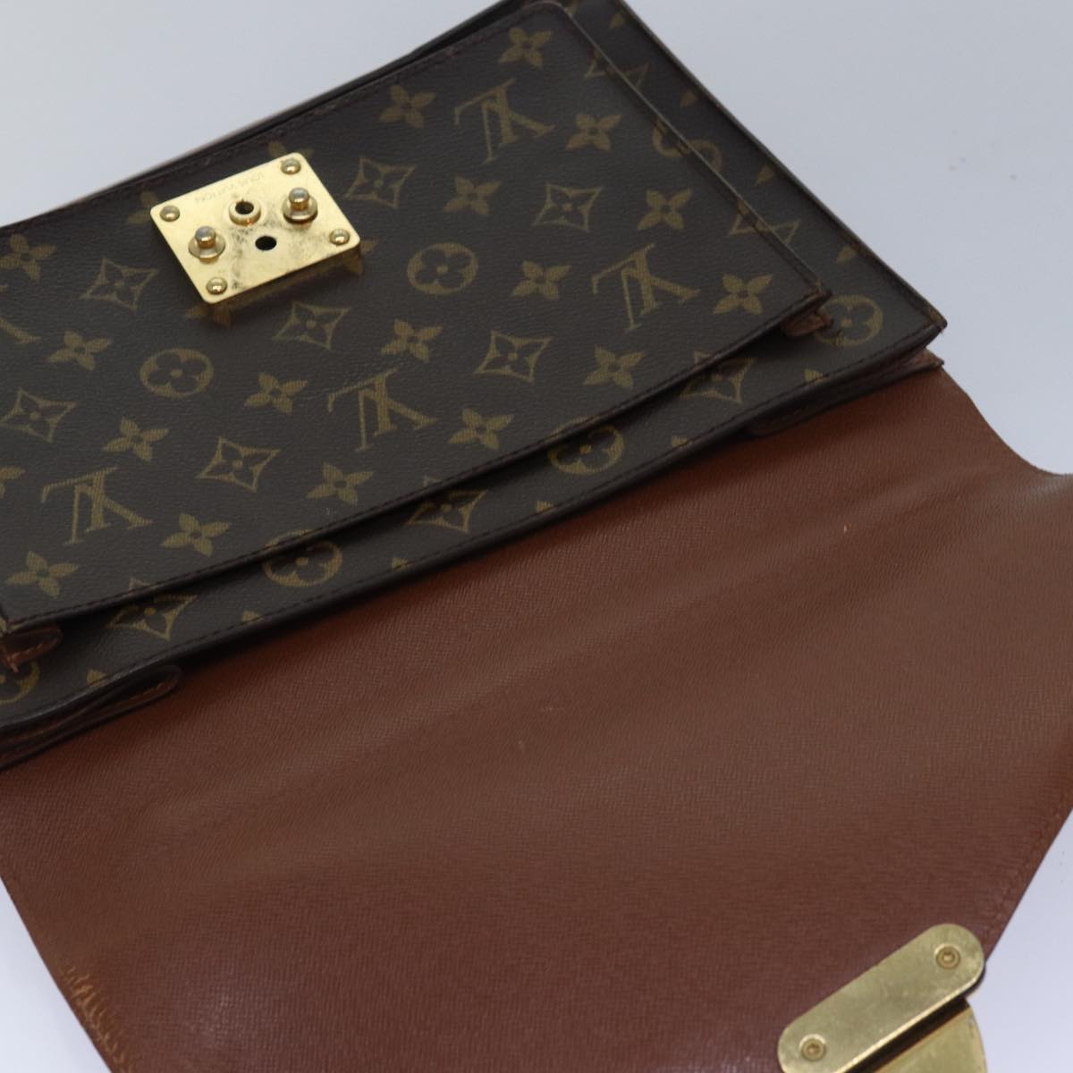 LOUIS VUITTON Monogram Monceau 28 Hand Bag 2way M51185 LV 83308