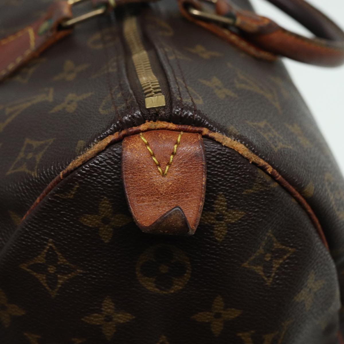 LOUIS VUITTON Monogram Speedy 35 Hand Bag M41524 LV 83321