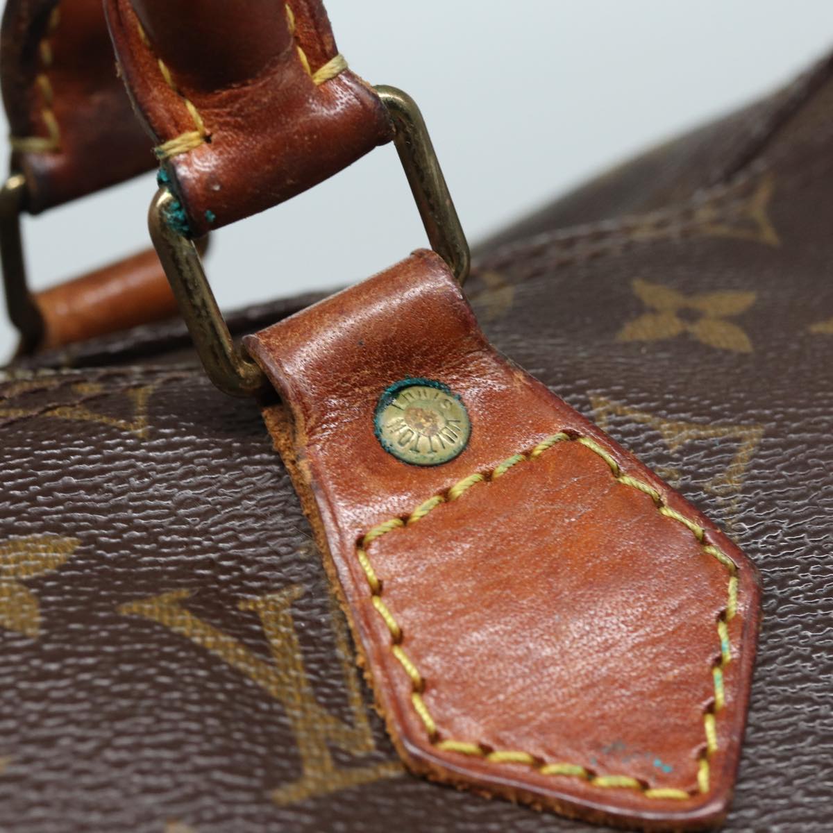 LOUIS VUITTON Monogram Speedy 35 Hand Bag M41524 LV 83321