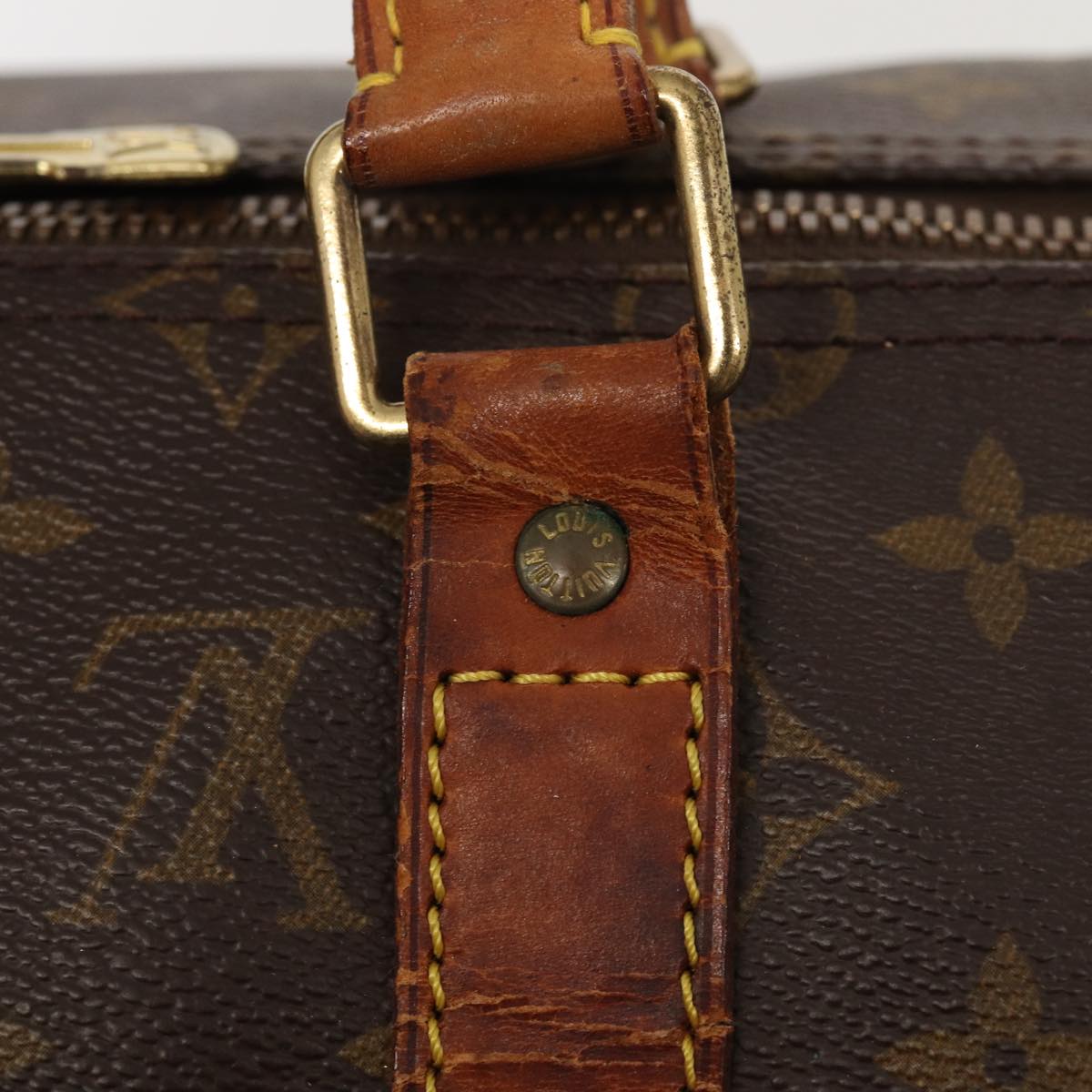 LOUIS VUITTON Monogram Keepall 50 Boston Bag M41426 LV 83331