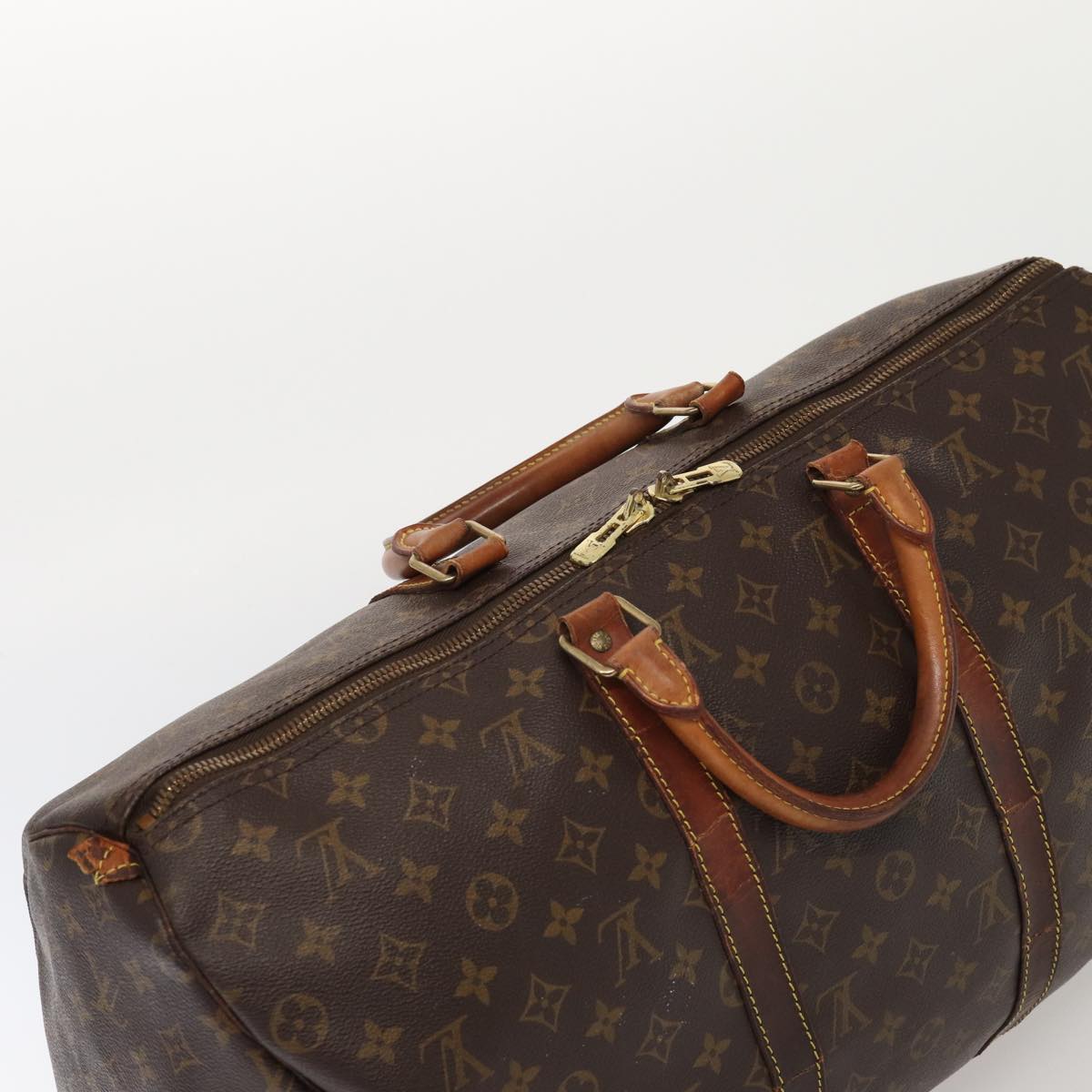 LOUIS VUITTON Monogram Keepall 50 Boston Bag M41426 LV 83331