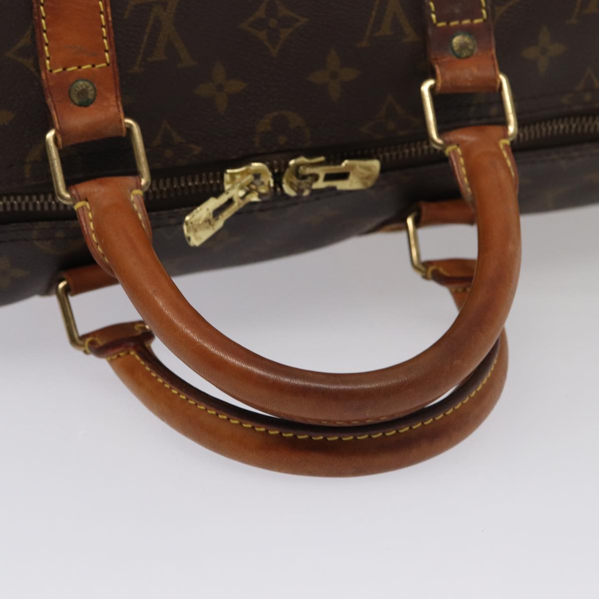 LOUIS VUITTON Monogram Keepall 50 Boston Bag M41426 LV 83331