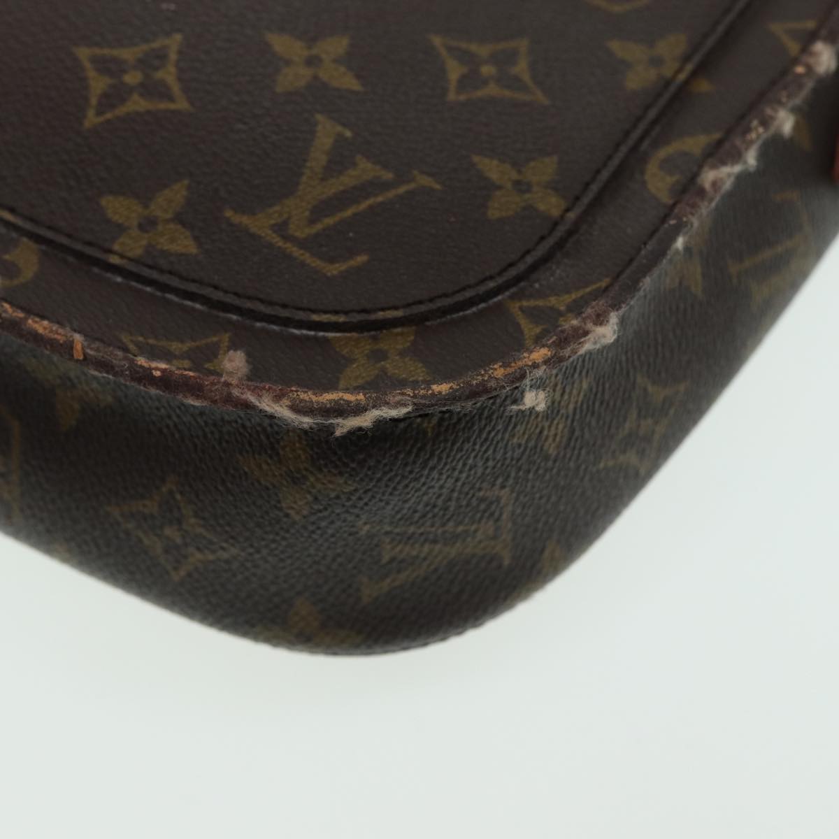 LOUIS VUITTON Monogram Saint Cloud GM Shoulder Bag M51242 LV 83336