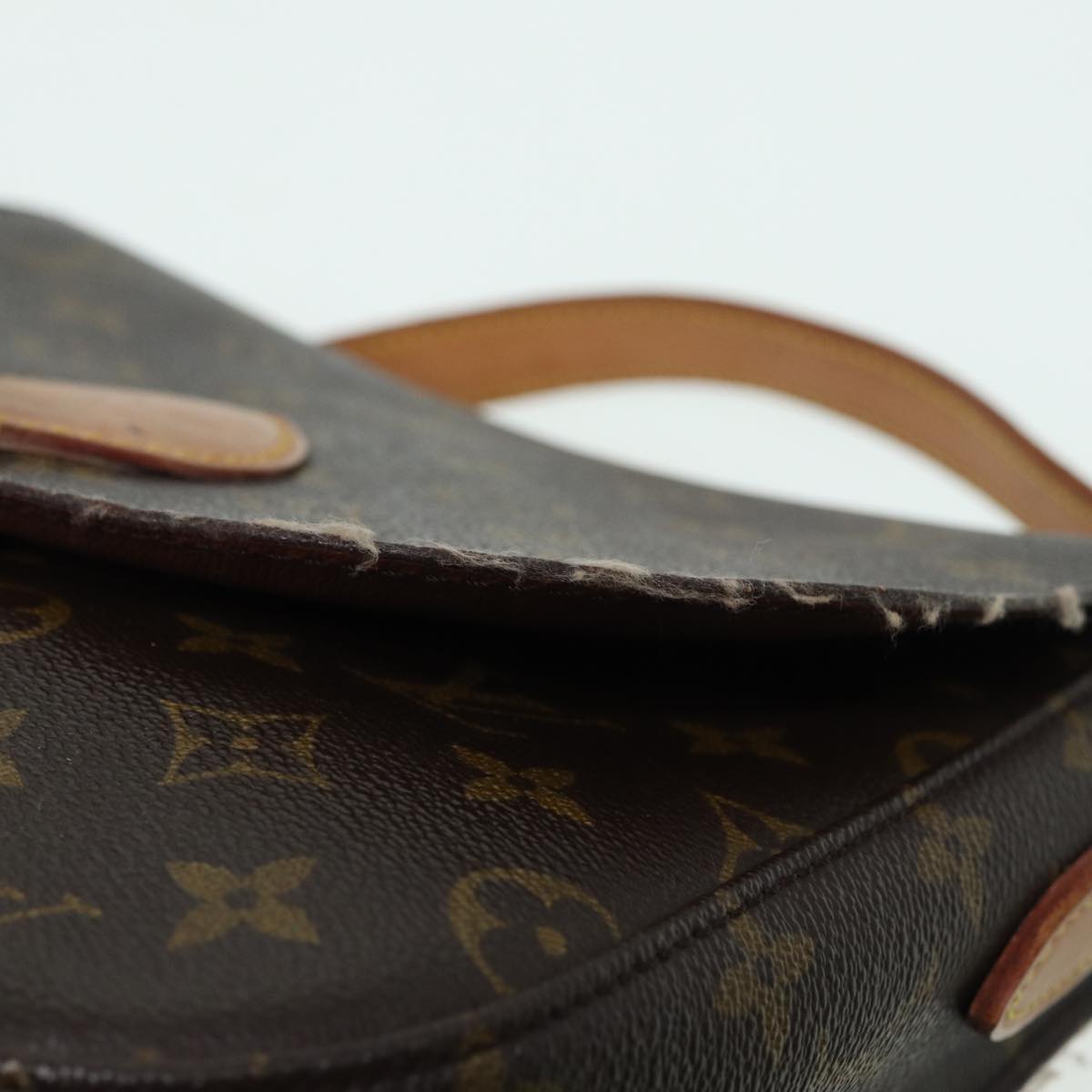 LOUIS VUITTON Monogram Saint Cloud GM Shoulder Bag M51242 LV 83336