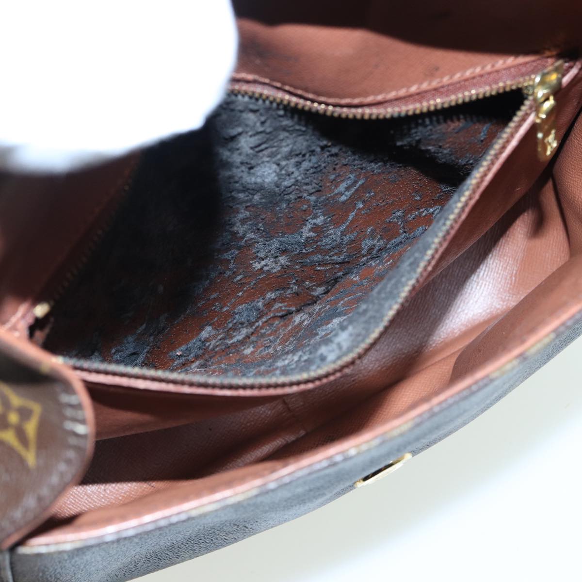 LOUIS VUITTON Monogram Saint Cloud GM Shoulder Bag M51242 LV 83336