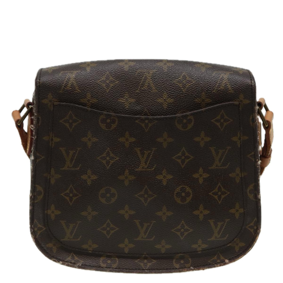 LOUIS VUITTON Monogram Saint Cloud GM Shoulder Bag M51242 LV 83336