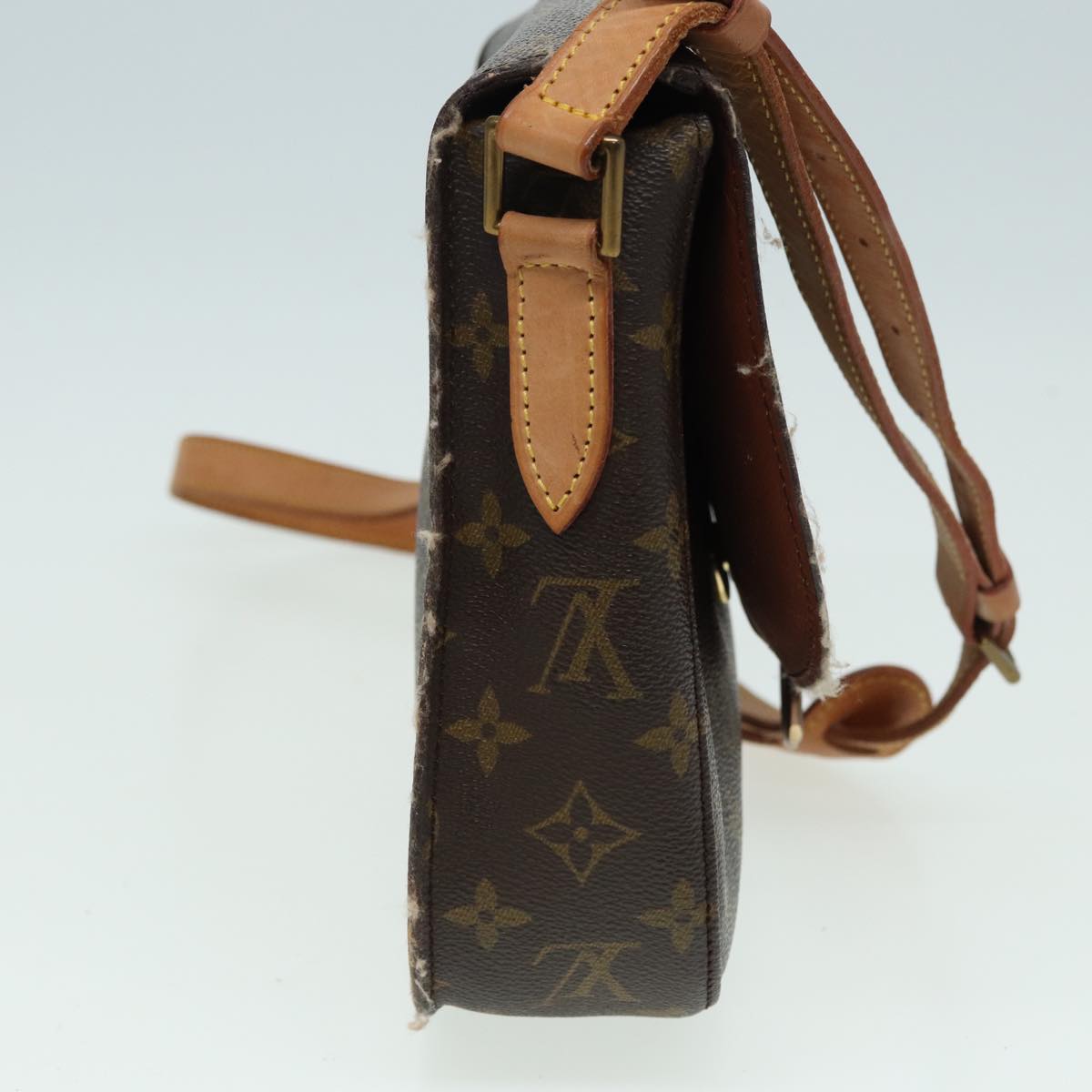 LOUIS VUITTON Monogram Saint Cloud GM Shoulder Bag M51242 LV 83336