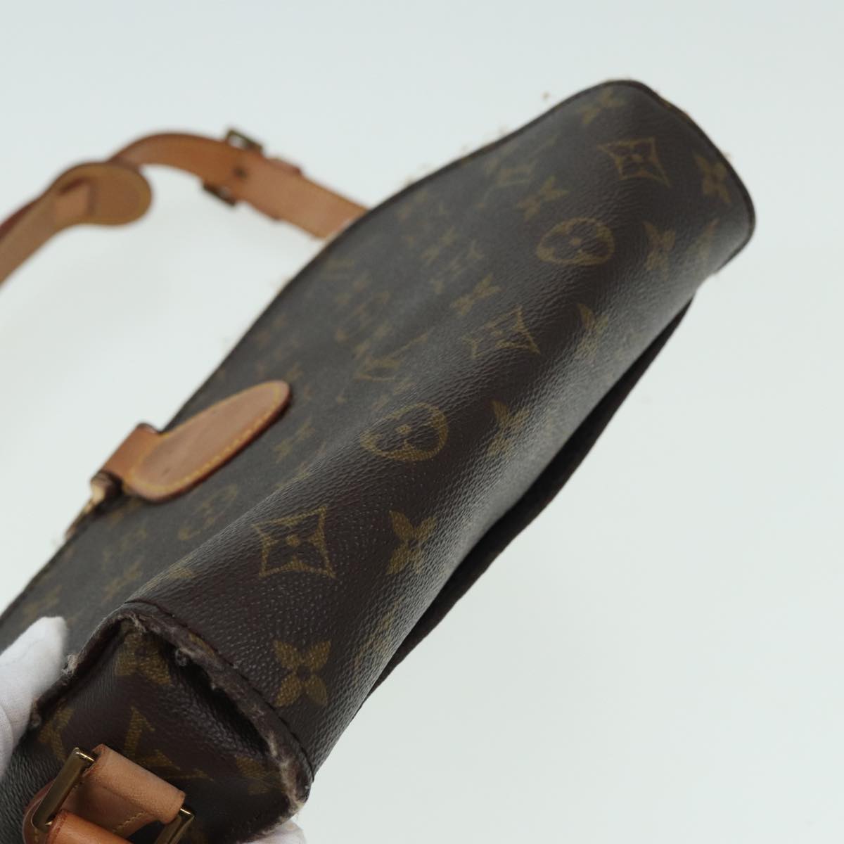 LOUIS VUITTON Monogram Saint Cloud GM Shoulder Bag M51242 LV 83336