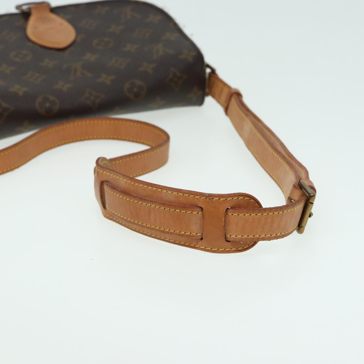 LOUIS VUITTON Monogram Saint Cloud GM Shoulder Bag M51242 LV 83336