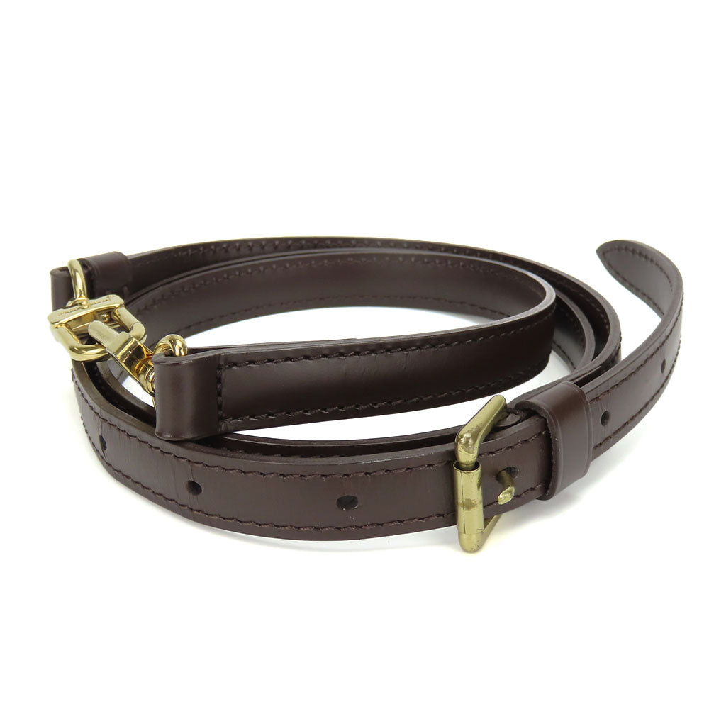 Louis Vuitton Leather Shoulder Strap Brown