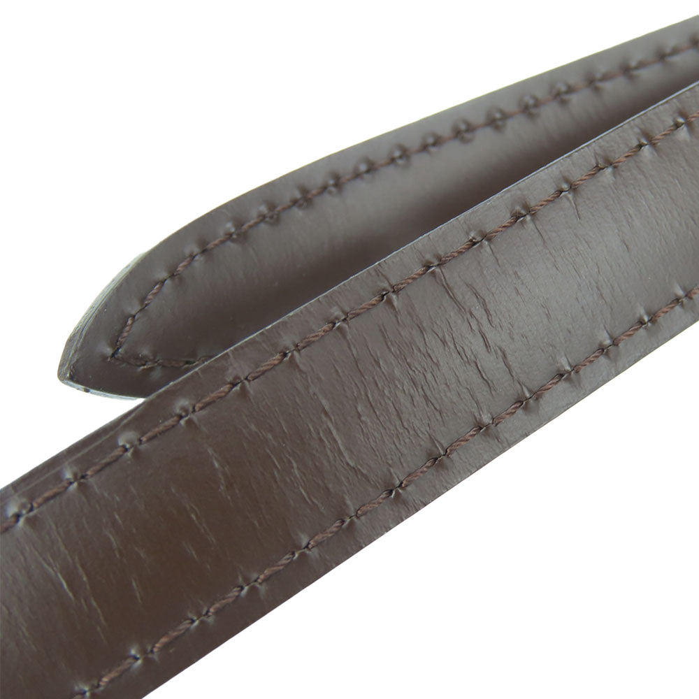 Louis Vuitton Leather Shoulder Strap Brown