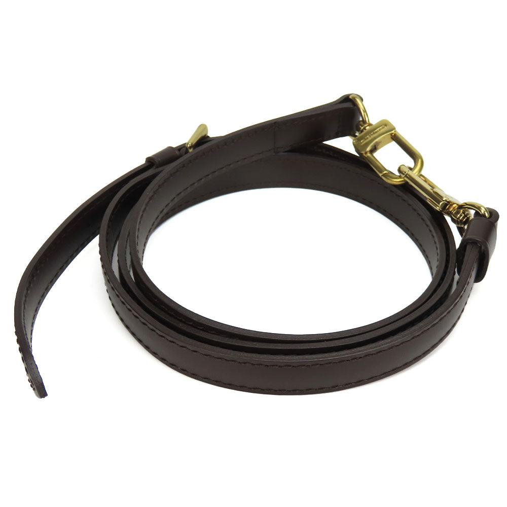 Louis Vuitton Leather Shoulder Strap Brown