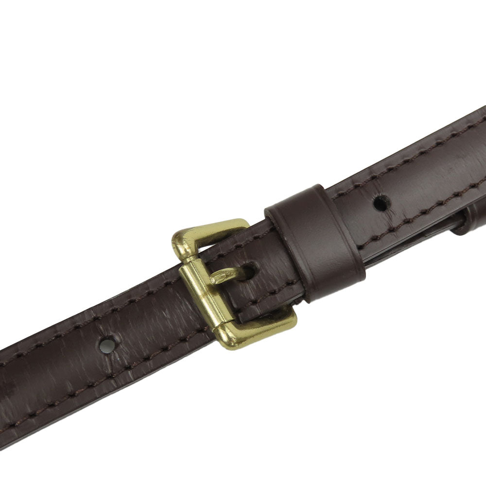 Louis Vuitton Leather Shoulder Strap Brown
